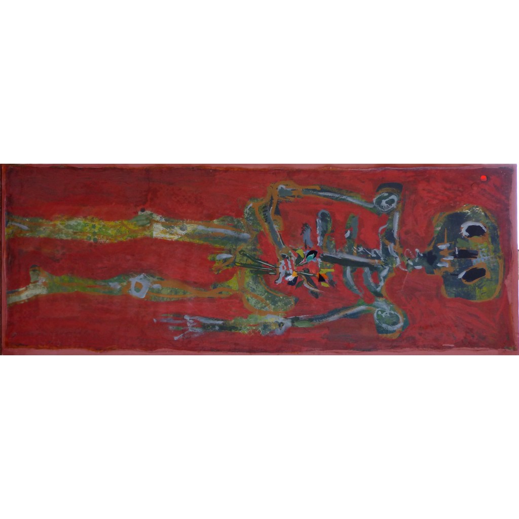 La mort avec des fleurs