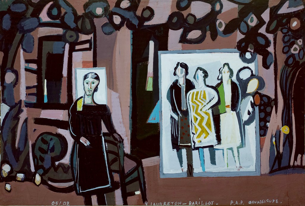 Grand mère et 3 filles