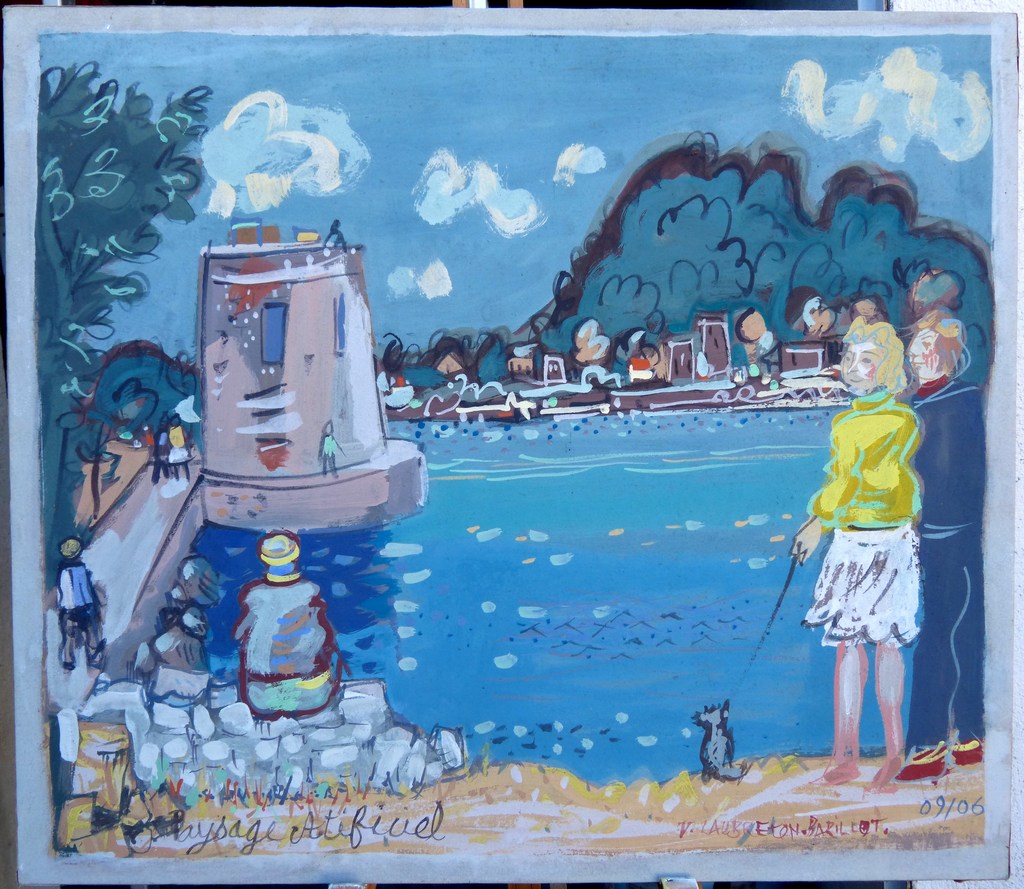 Couple sur le port