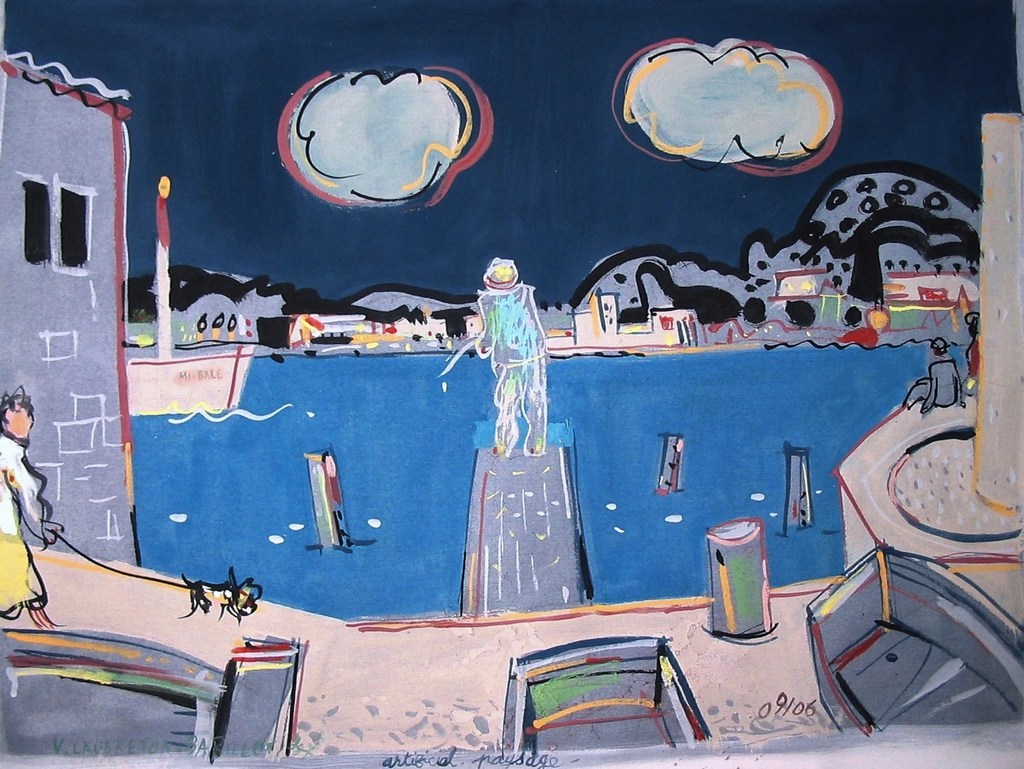 Bassin le soir