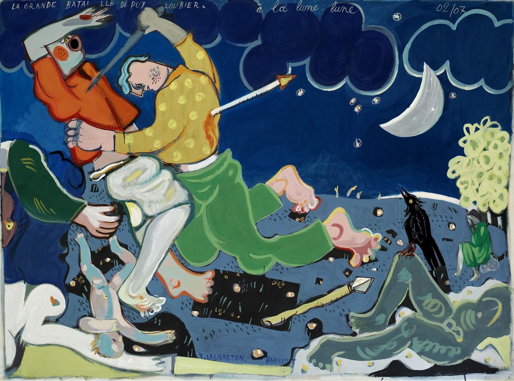 La grande bataille de Puyloubier, à la lune, lune