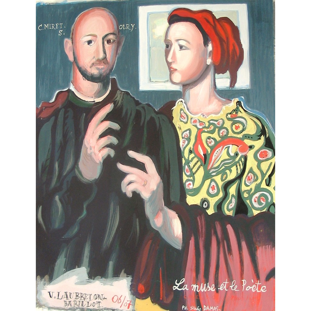 La muse et le poete