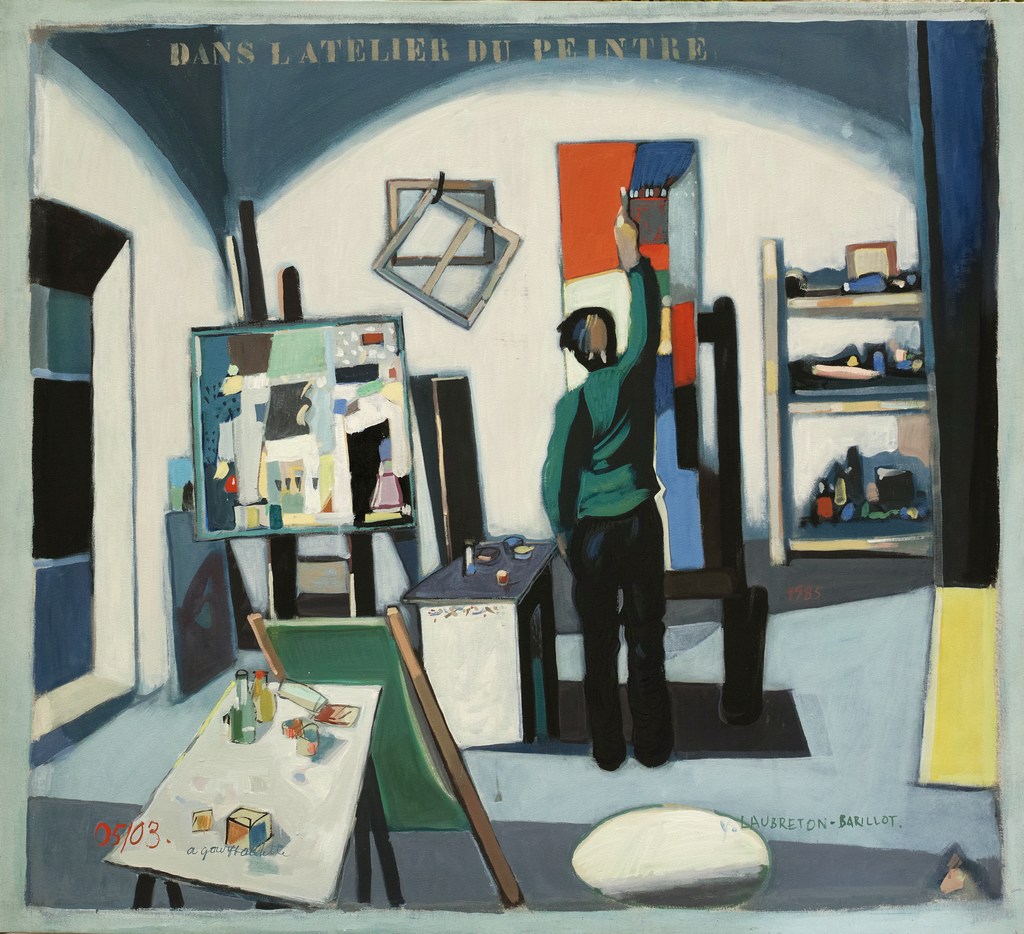 Dans l'atelier du peintre