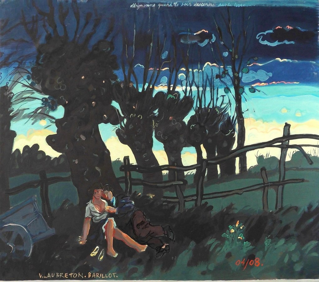 Mignonne quand le soir…