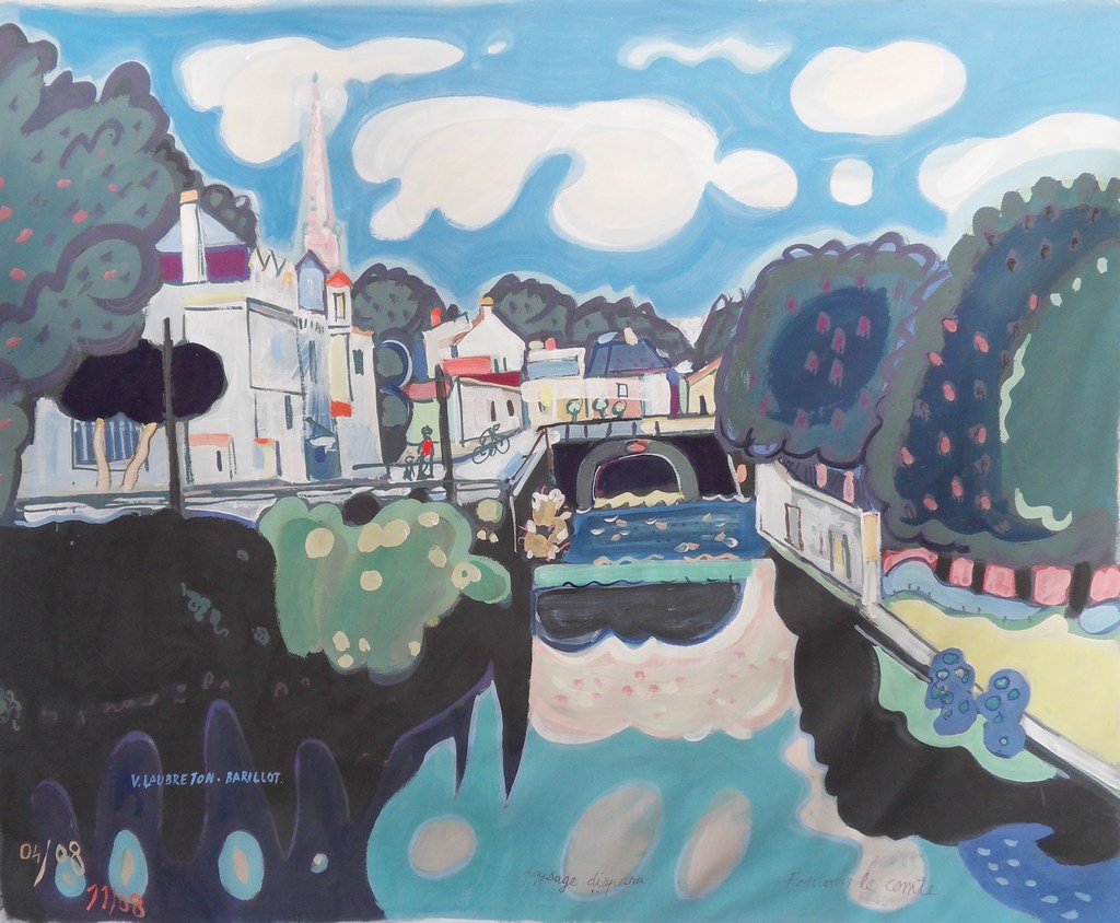Paysage disparu, Fontenay le Comte