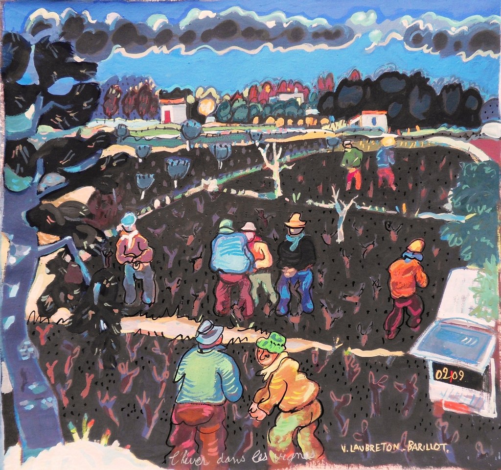 L'hiver dans les vignes