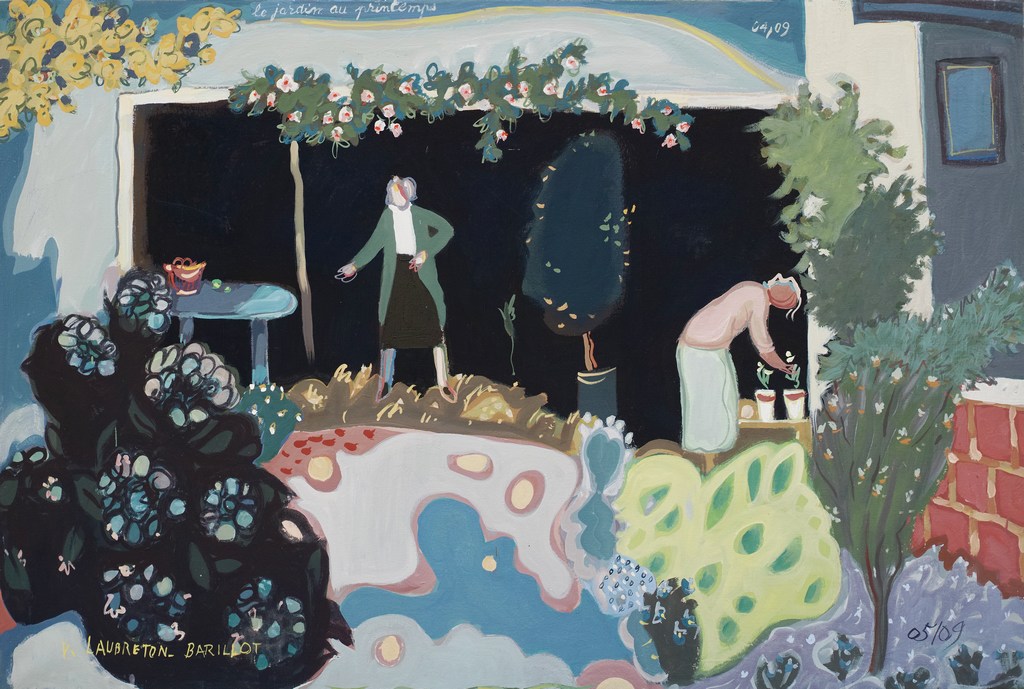 Le jardin au printemps