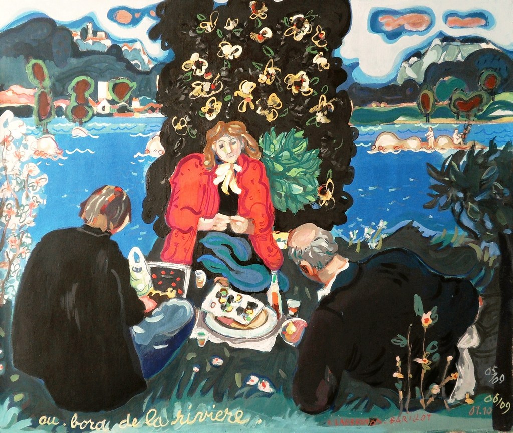 Au bord de la rivière