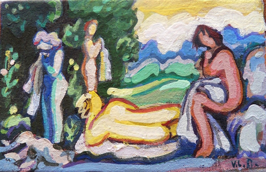 Toutes petites baigneuses