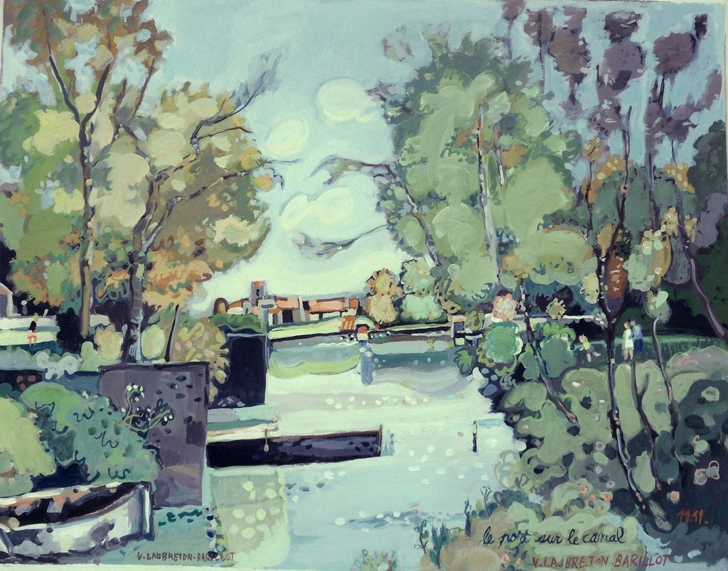 Le port sur le canal