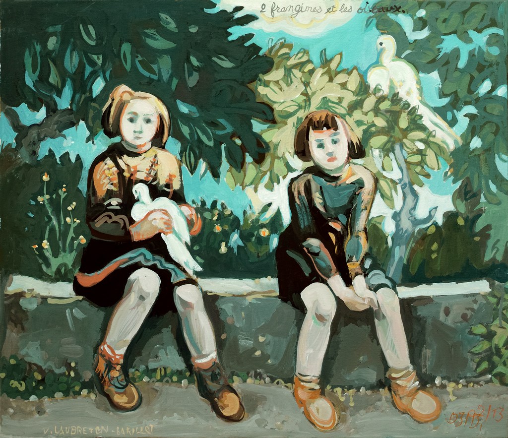 Deux frangines et les oiseaux