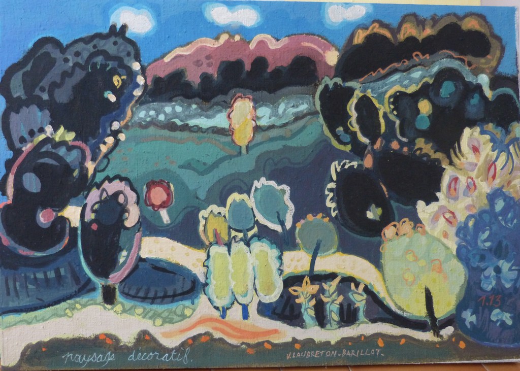 paysage décoratif (aux 3 petits nuages)