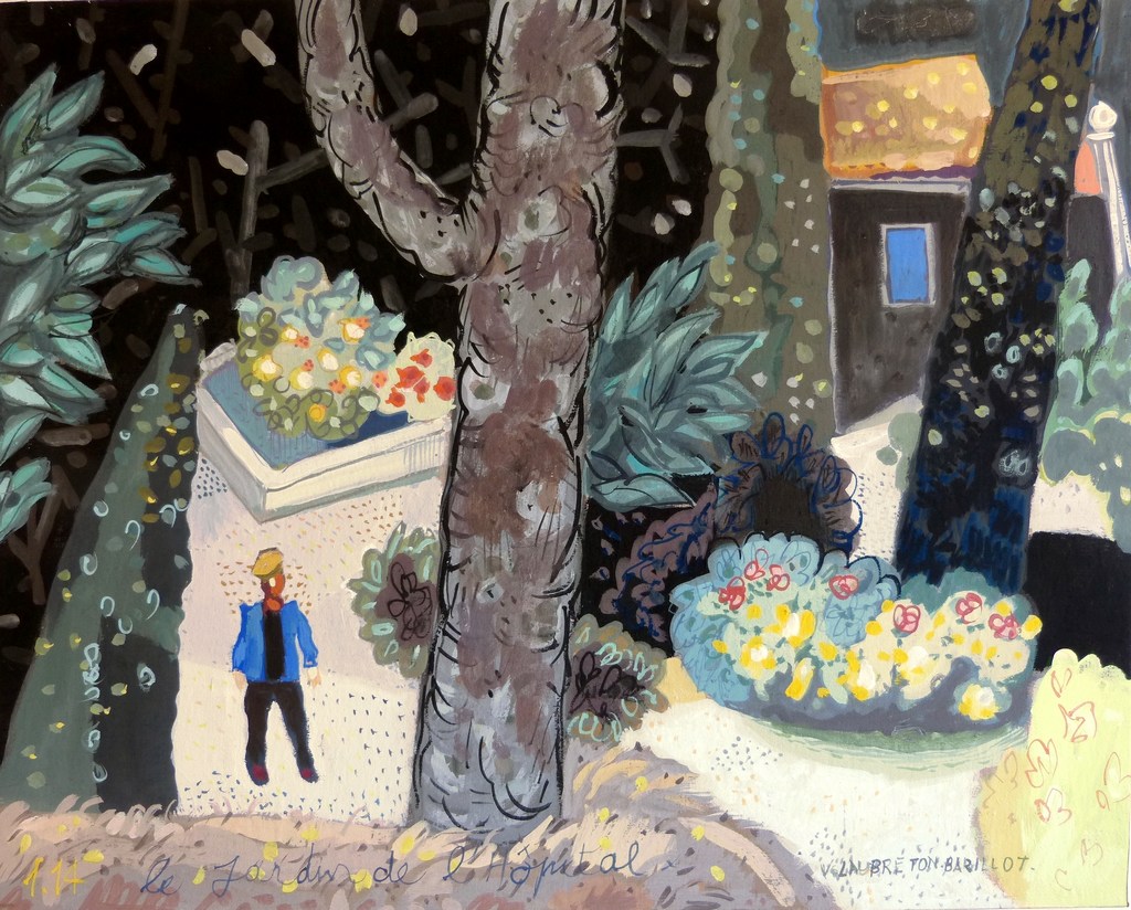 Le jardin de l'hopital