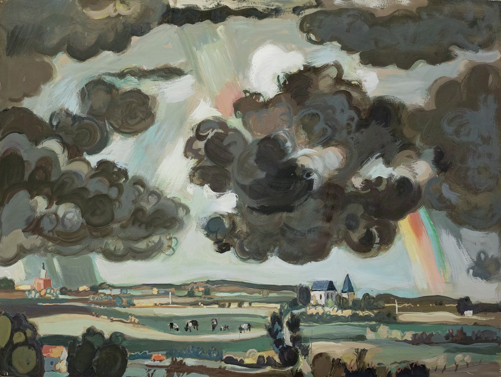 Arc ciel (plaine orageuse (petite)