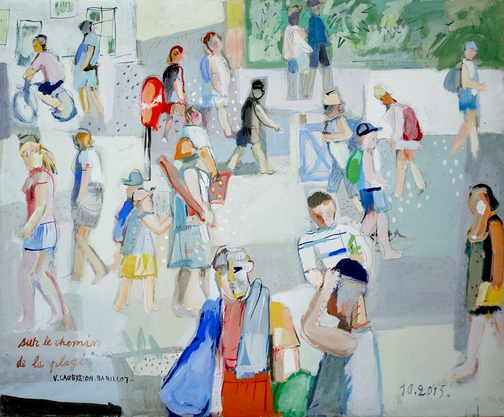 Sur le chemin de la plage