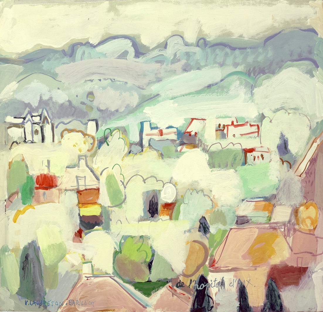 Vue de l'hopital d'Aix
