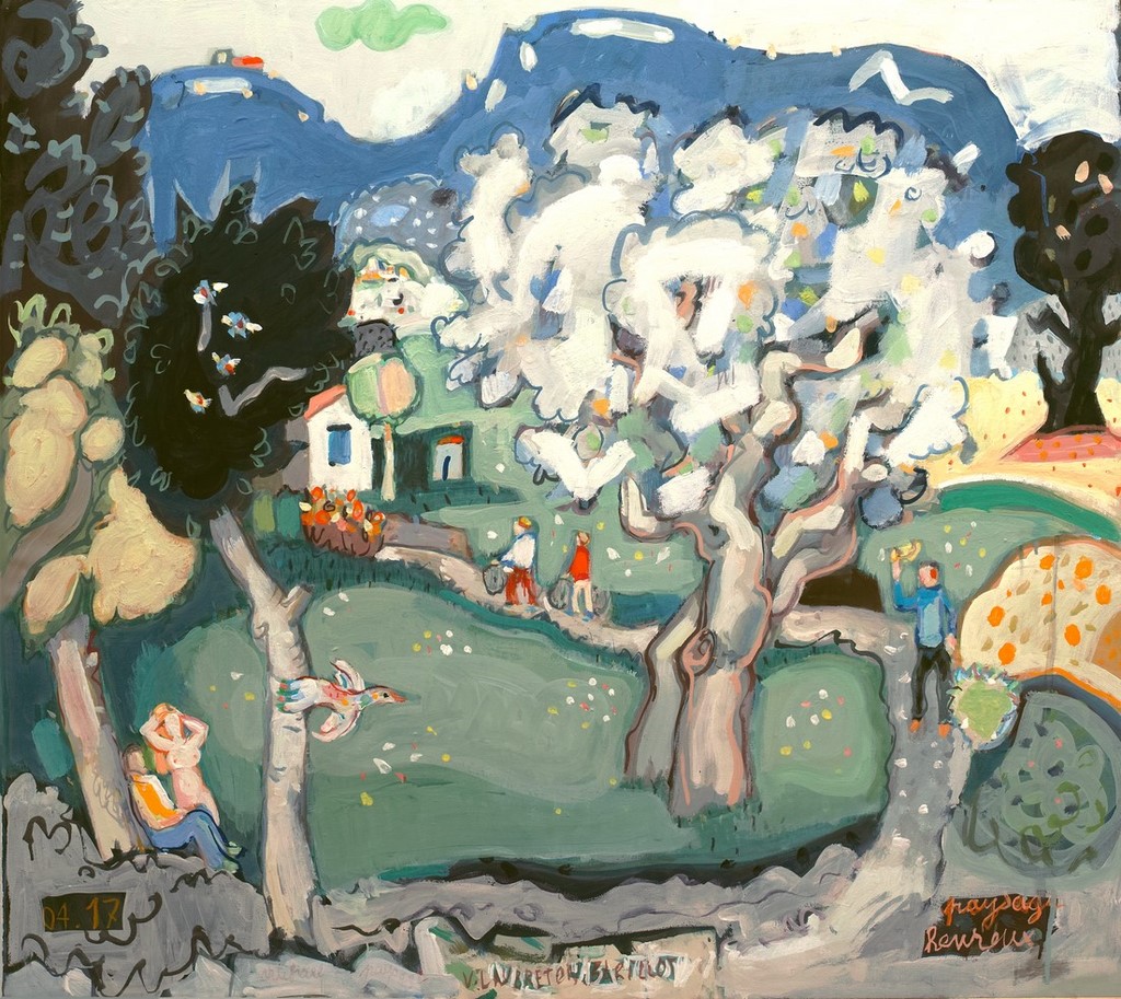 Paysage heureux