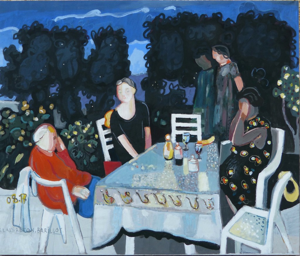 Soirée au jardin