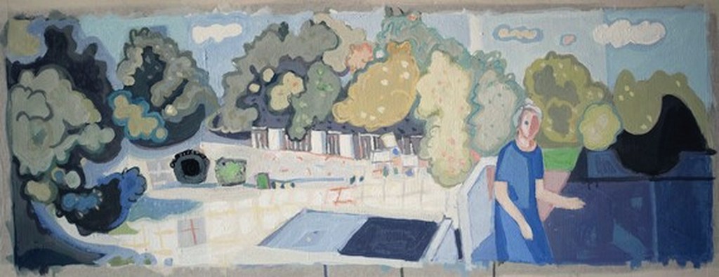 Le jardin été