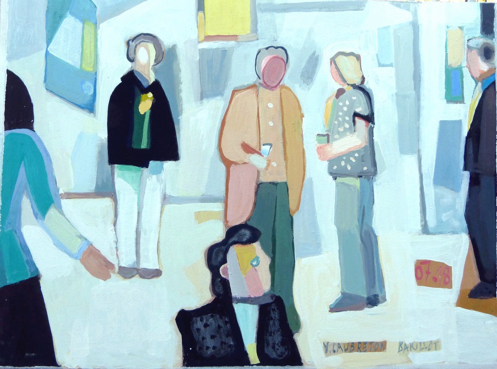 Dans la galerie