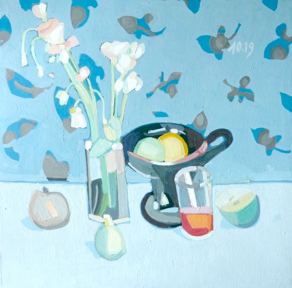 Fleurs, pomme, figue…