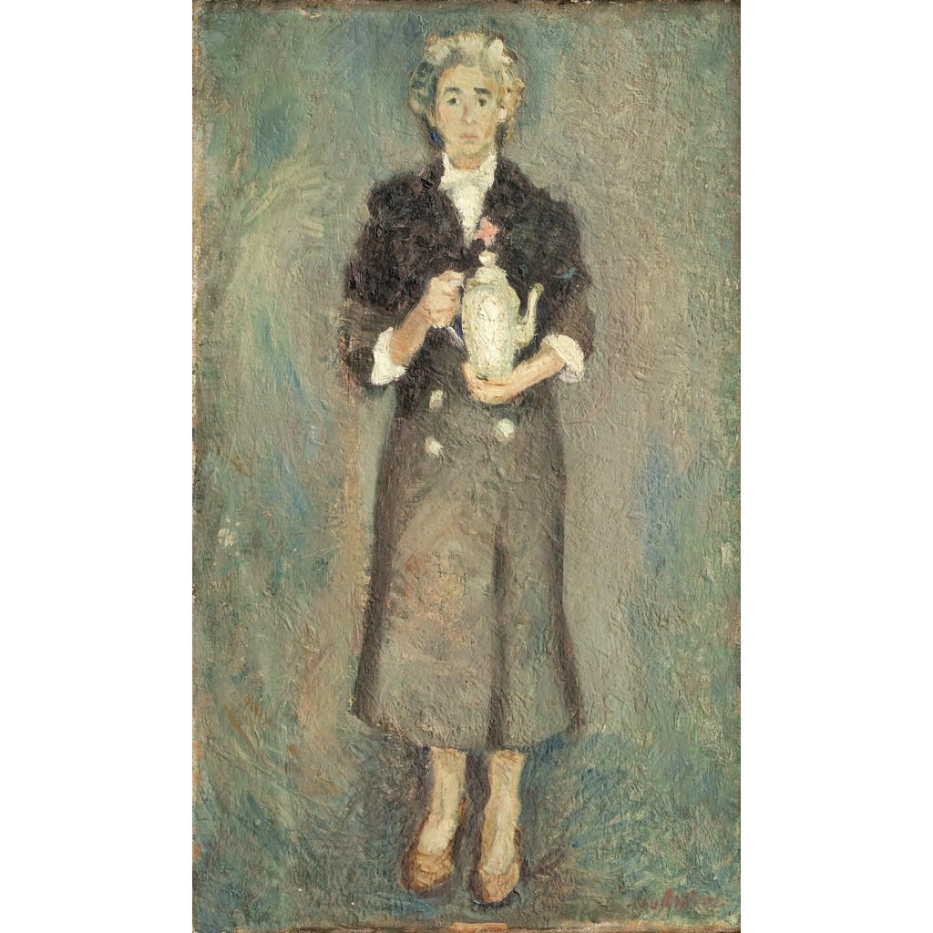 Femme à la cafetière