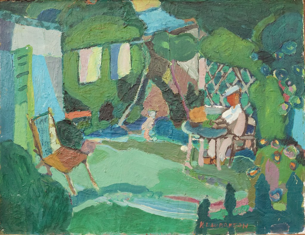 Au jardin